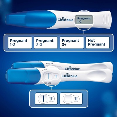 Clearblue Pregnancy Test Ultra Early Triple-Check & Date Combo Pack