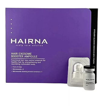 HAIRNA Hair Exosome Booster Ampoule 5ml (5 vials x 5ml)