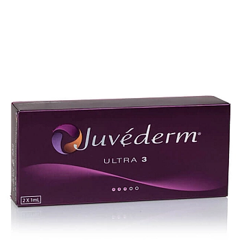 Juvederm Ultra 3 Lidocaine 1ml (2 syringes x 1ml)