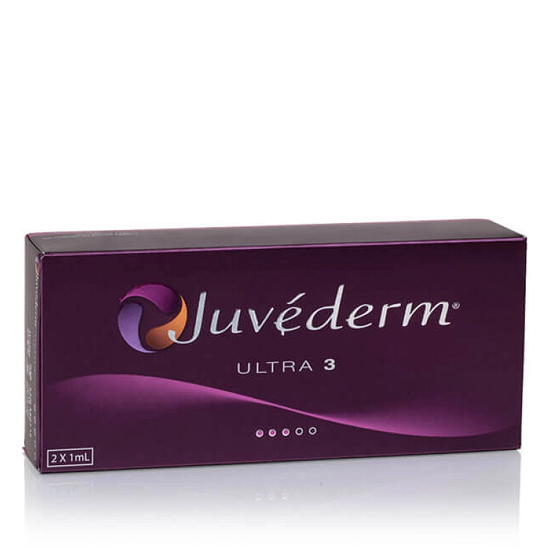 Juvederm Ultra 3 Lidocaine 1ml (2 syringes x 1ml)