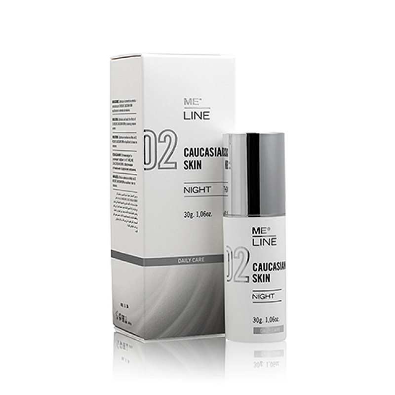 MeLine 02 Caucasian Skin Night 30g (1 bottle x 30g) MeLine 02 Caucasian Skin Night 30g (1 bottle x 30g)