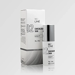 MeLine 02 Caucasian Skin Night 30g (1 bottle x 30g)