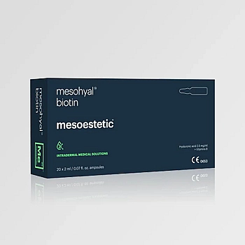 Mesoestetic Mesohyal Biotin 2ml (20 ampoules x 2ml)