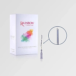 Rainbow Thread Hi Rhino 19G/38L/60 (100 threads (5 pouches x 20 pcs))