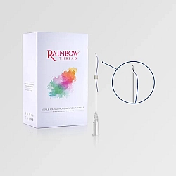 Rainbow Thread PDO Mono 27G/60/100 (100 threads (5 pouches x 20 pcs))