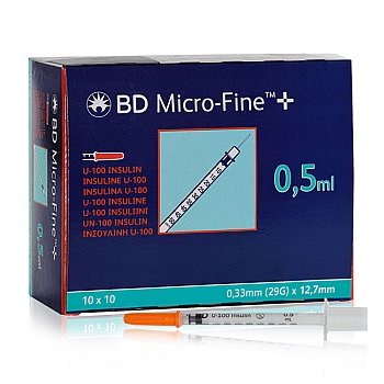 BD Micro-Fine+ Penkanyle 0,5ml 29G (1 box x 100 pcs)