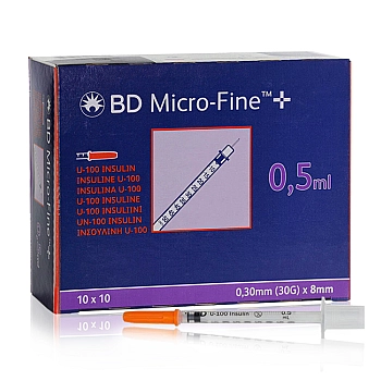 BD Micro-Fine+ Penkanyle 0,5ml 30G (1 box x 100 pcs)